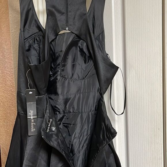 RACERBACK Ball Prom Gown Mikado Special Event Size 11 by Sequin Hearts NWT - Picture 16 of 16